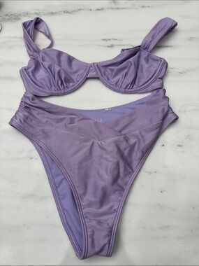 Abercrombie and Fitch small Lilac Two-Piece Bikini Set - Like new